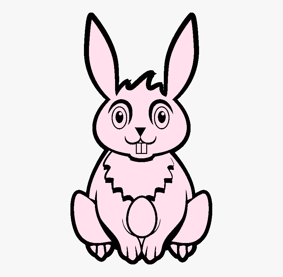 Transparent Easter Bunny Png - Domestic Rabbit, Transparent Clipart