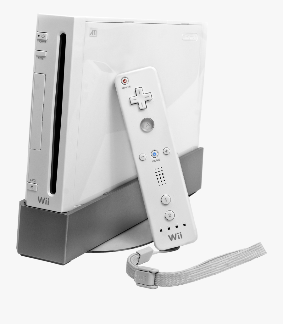 01 Of - Wii Console, Transparent Clipart