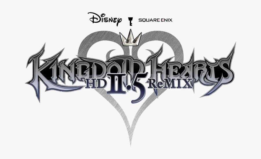 Transparent Kingdom Hearts Clipart - Kingdom Hearts Hd 2.5 Remix Logo, Transparent Clipart