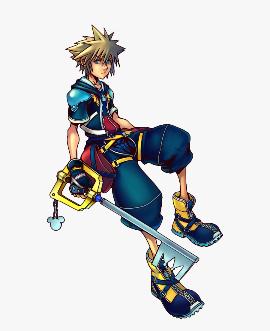 Sora Kingdom Hearts 2 Art Clipart , Png Download - Kingdom Hearts Sora Profile, Transparent Clipart