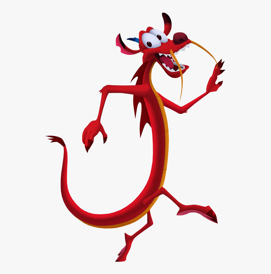 Kingdom Hearts Mushu, Transparent Clipart