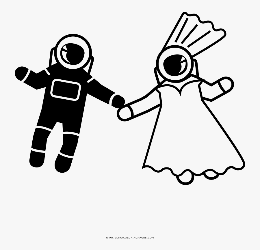 Coloring Pages Of Astronaut Suit For Adults Toddlers - Coloring Book, Transparent Clipart