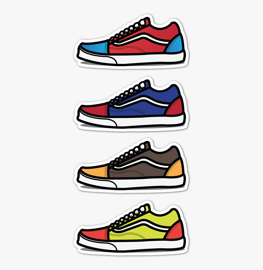 cartoon vans old skool