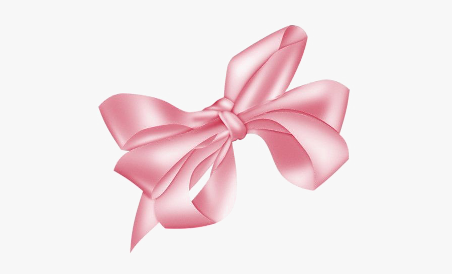 Pink Bow Ribbon Png Image - Pink Bow Ribbon Png, Transparent Clipart