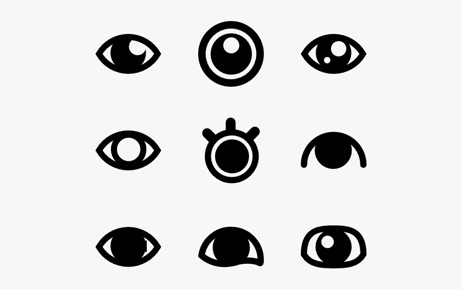 Vector Eyes Psd - Doodle Eye Png, Transparent Clipart