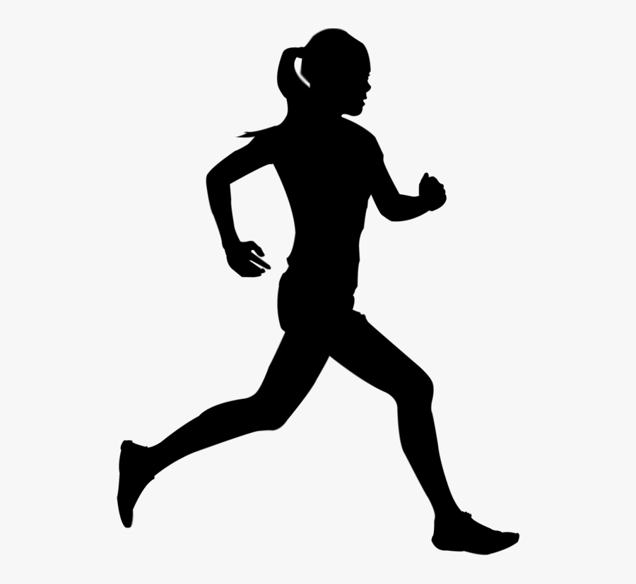 Clip Art Illustration Silhouette Photography - Girl Running Silhouette