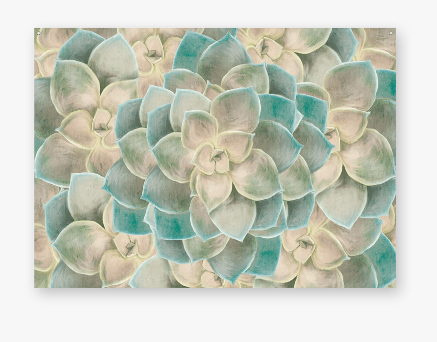 Succulent Fractals Wall Tapestry - Fractals Wall Tapestry, Transparent Clipart
