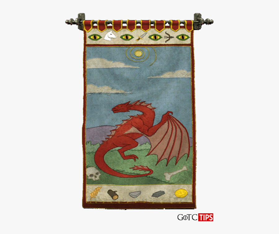 Transparent Game Of Thrones Throne Png - Game Of Thrones Conquest Dragon Art, Transparent Clipart