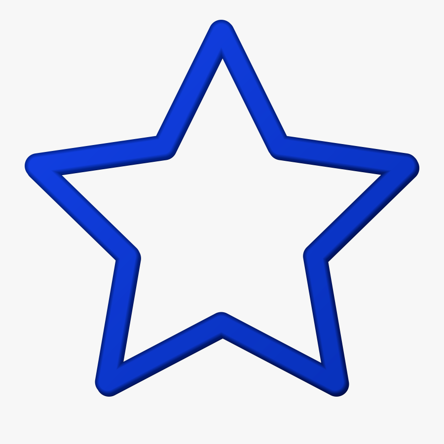 Art Clipart Blue Star, Transparent Clipart