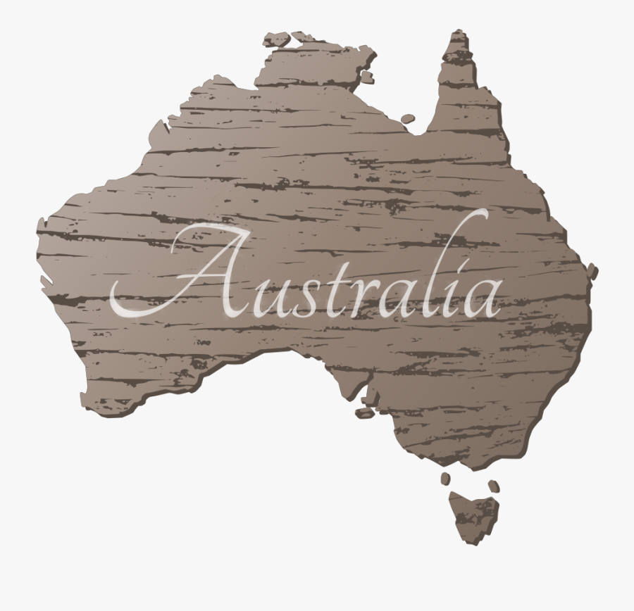 Map Of Australia 1770, Transparent Clipart