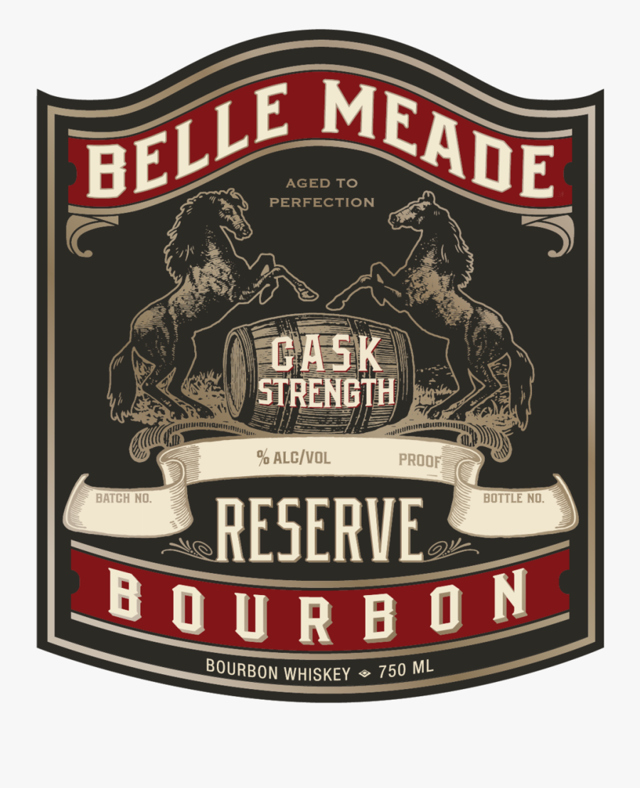 Transparent Bourbon Barrel Clipart - Belle Meade Bourbon Cask Strength Reserve, Transparent Clipart