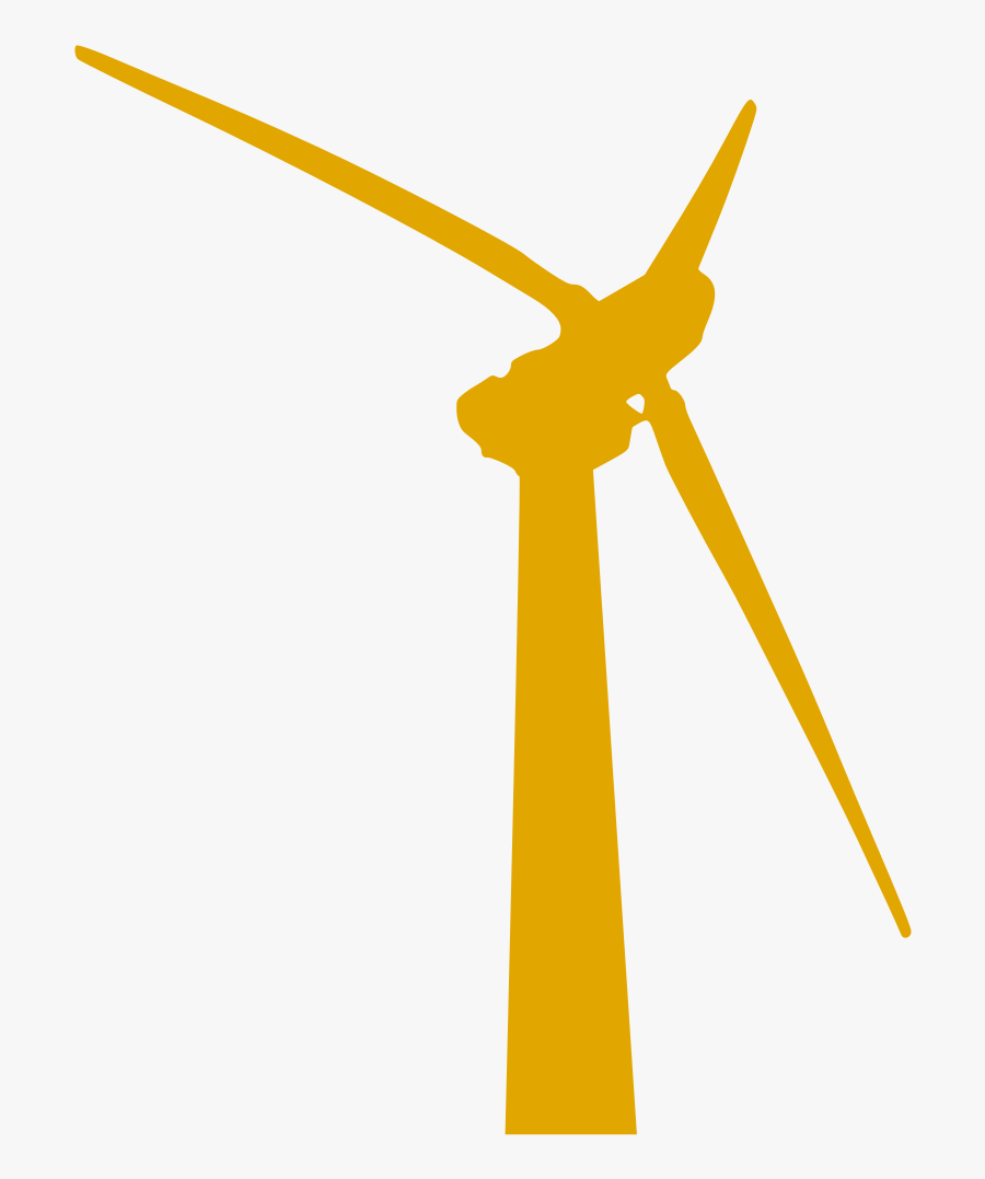 Windmill Icon, Transparent Clipart