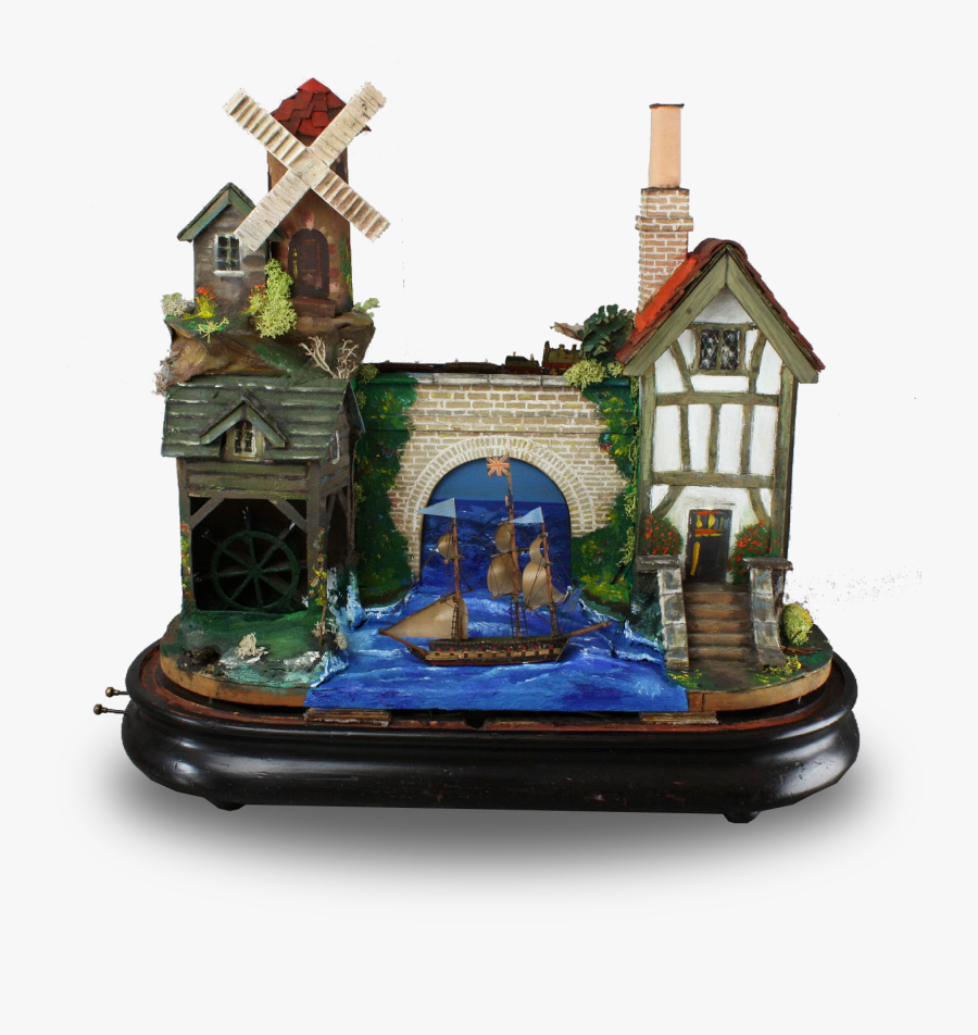 Watermill Windmill Clipart - Watermill Windmill, Transparent Clipart