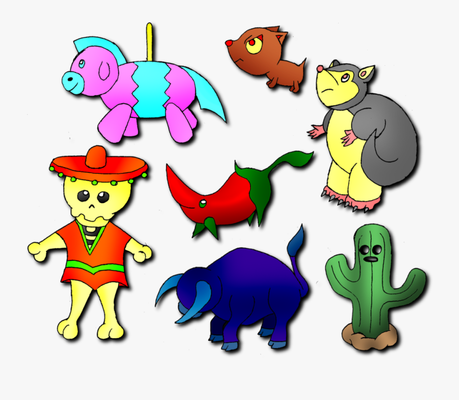 Mexican Clipart Pinata - Chihuahua Fakemon, Transparent Clipart