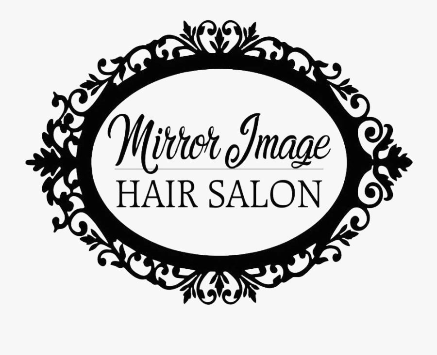 Mirror Image Hair Haircuts Transparent Background - Glitter Glamour Wall Art, Transparent Clipart