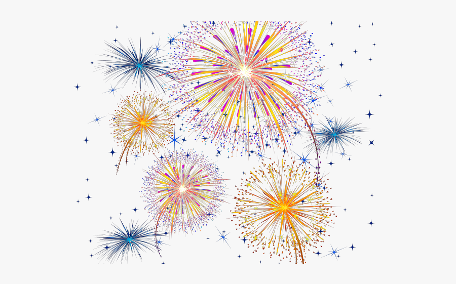 Fireworks Clipart Border - Fire Cracker Png, Transparent Clipart
