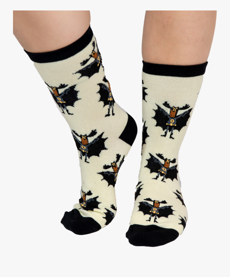 Bat Moose - Hockey Sock, Transparent Clipart