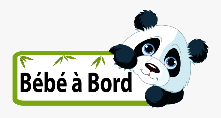 Baby On Board Car Stickers, Bumper Stickers, Baby On - Autocollant Bébé A Bord, Transparent Clipart