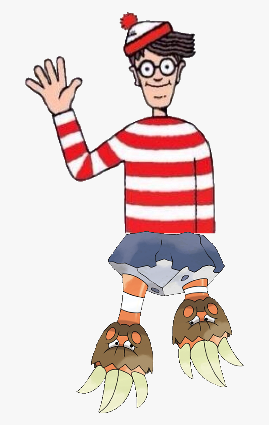 Where"s Wally The Fantastic Journey Where"s Waldo The - Where's Wally, Transparent Clipart