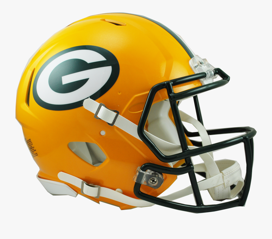 Helmets Football Nfl Bowl Bay American Green Clipart - Green Bay Packers Helmet, Transparent Clipart