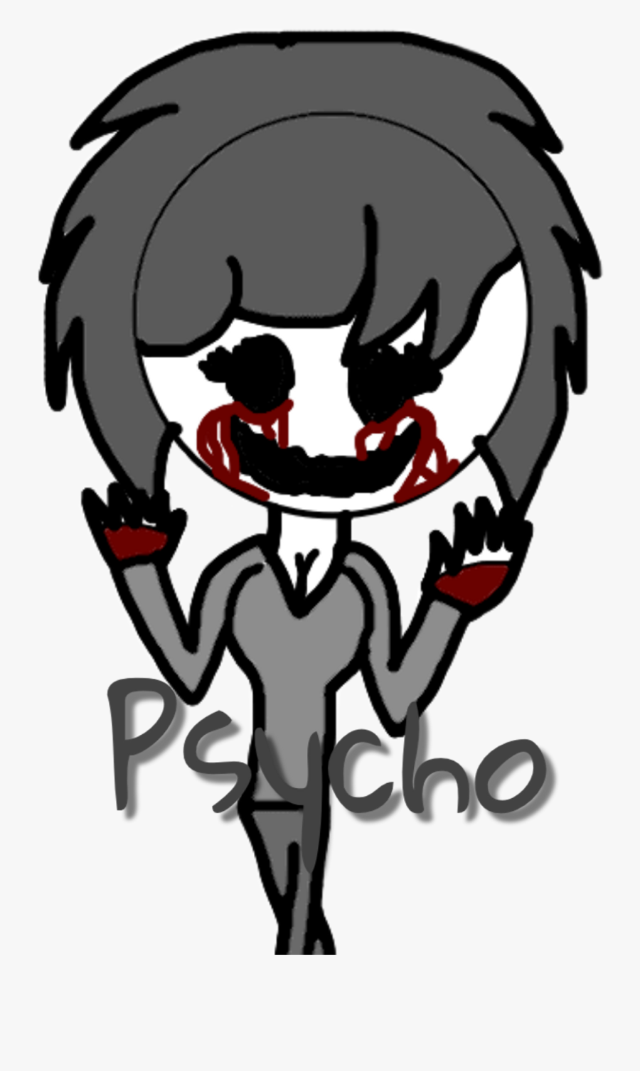 Psycho Sticker Clipart , Png Download, Transparent Clipart