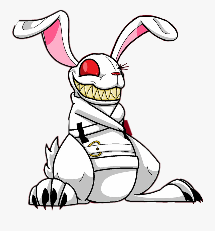 #psycho #bunny - Rabbit In Straight Jacket, Transparent Clipart