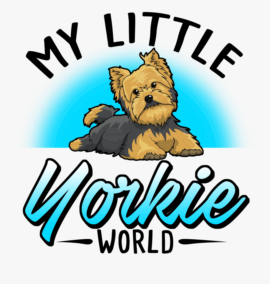 Cute Transparent Yorkie, Transparent Clipart