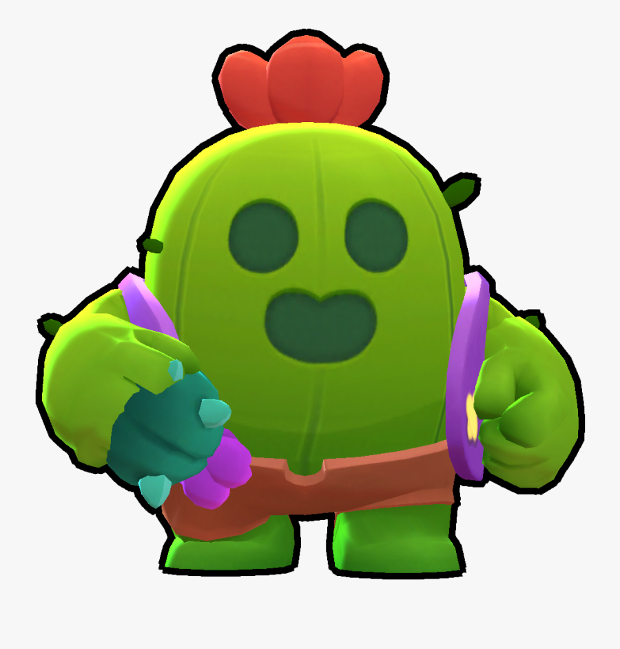 Spike Brawl Stars Clipart , Png Download - Brawl Stars Brawlers Spike, Transparent Clipart