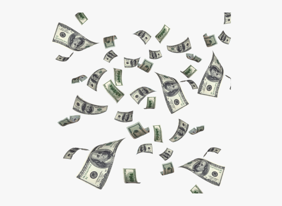 Clip Art Money Falling Vector, Transparent Clipart