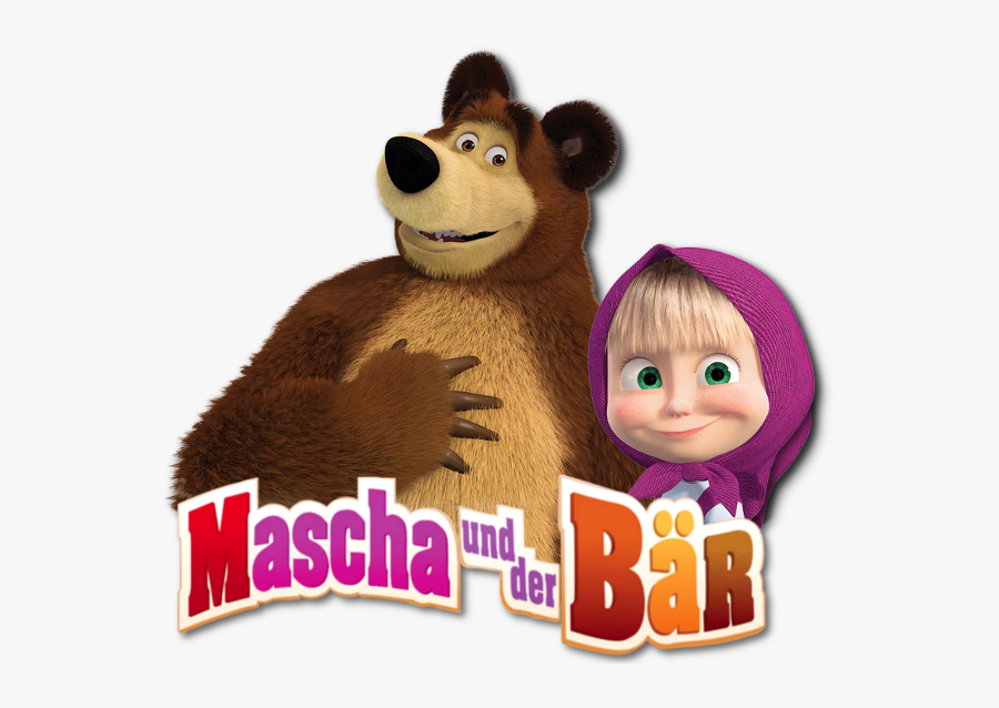 Transparent Masha And The Bear Png - Masha And The Bear, Transparent Clipart