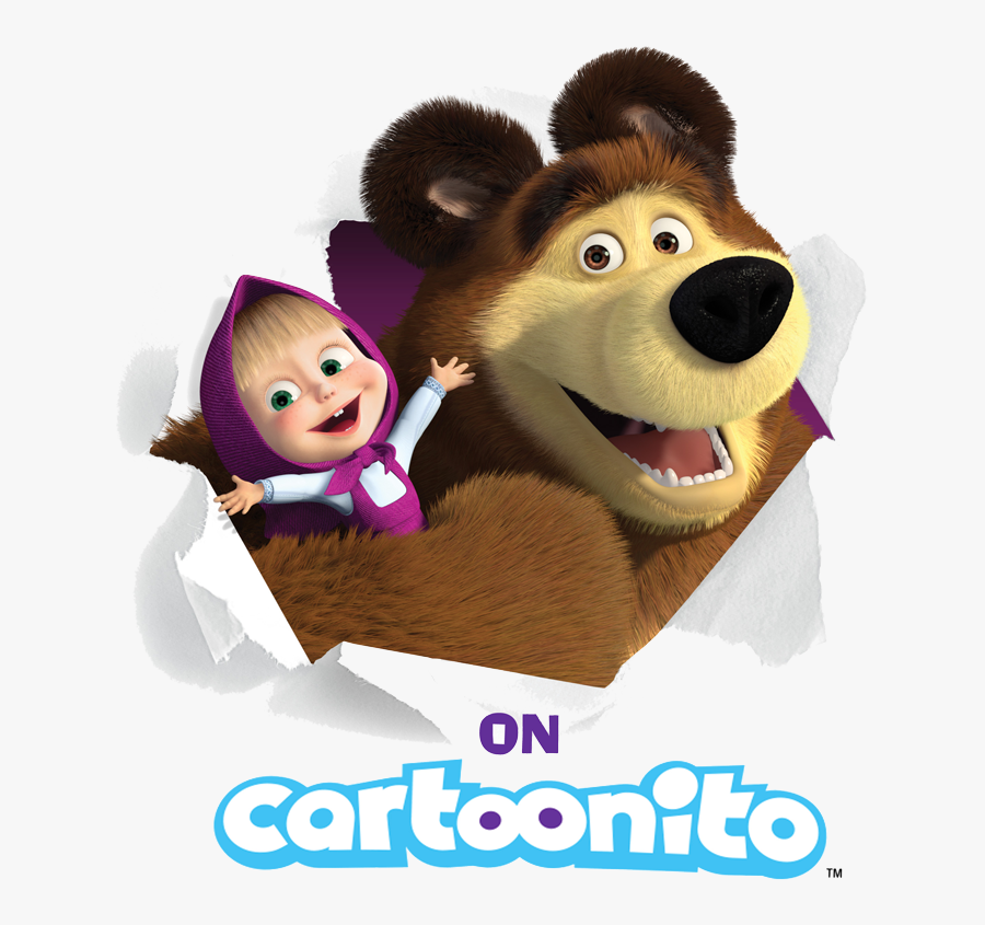 Cartoonito-uk - Masha E O Urso Png, Transparent Clipart
