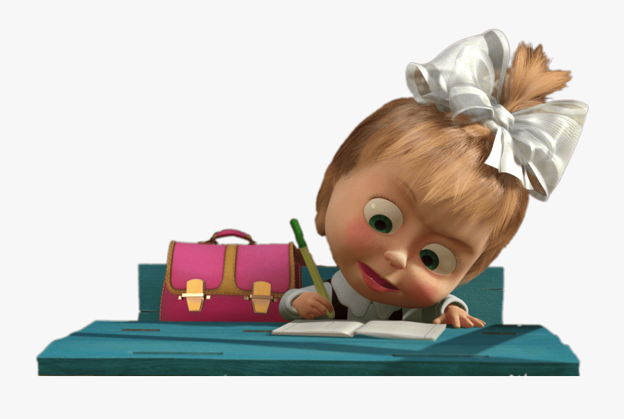 Baby Masha Drawing - Masha Png, Transparent Clipart