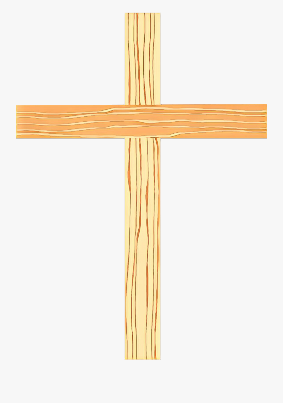 Crucifix Clipart Western Cross - Transparent Background Wood Cross Png, Transparent Clipart