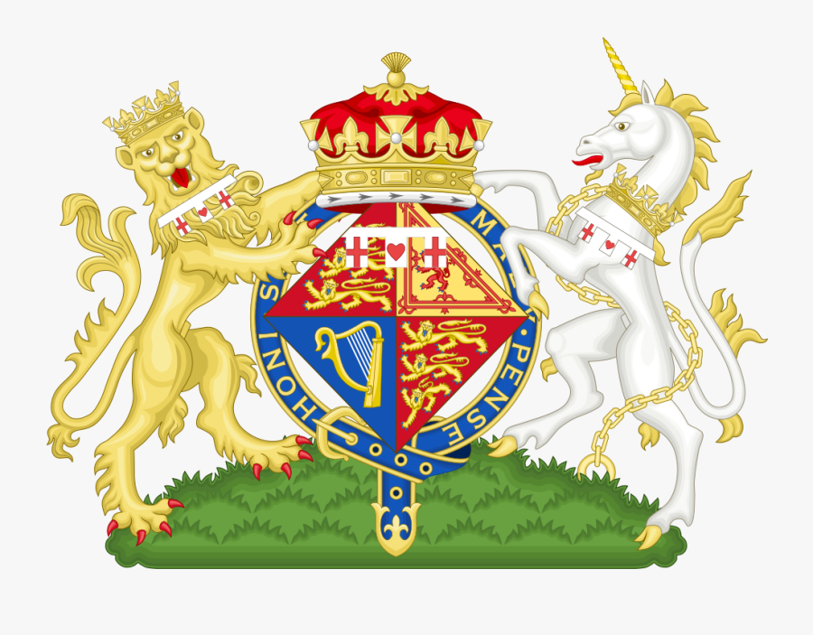 Transparent Quartering Act Clipart - Wappen Queen Elizabeth 2, Transparent Clipart
