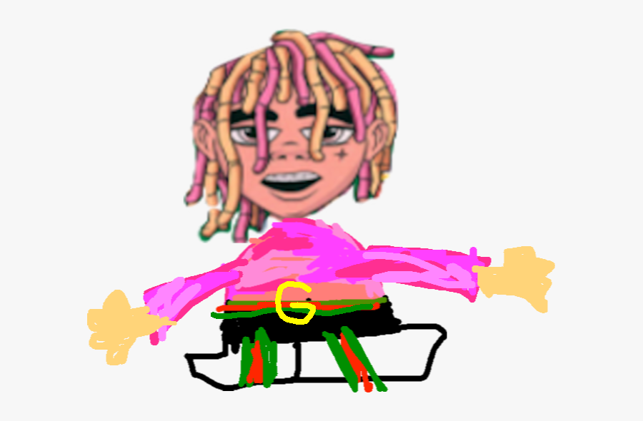 Transparent Lil Pump Png - Lil Pump Dabbing, Transparent Clipart