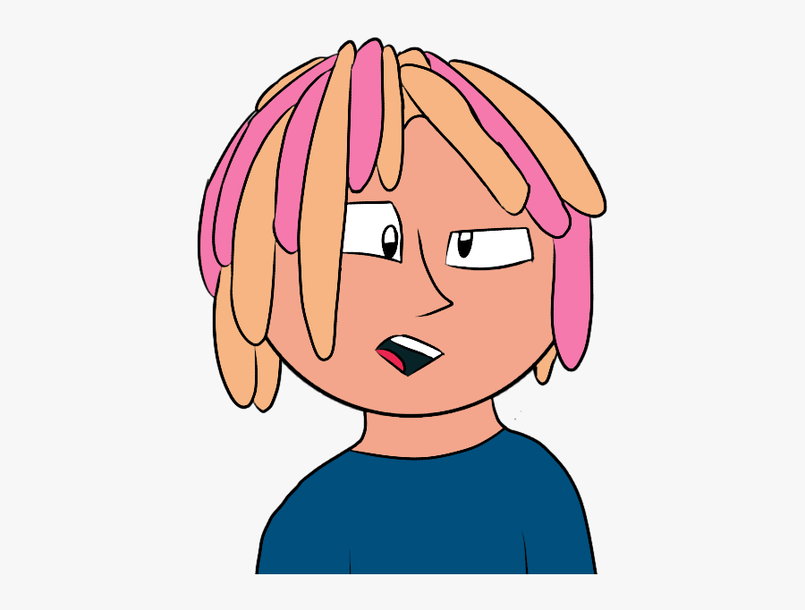 Transparent Lil Pump Hair Png, Transparent Clipart