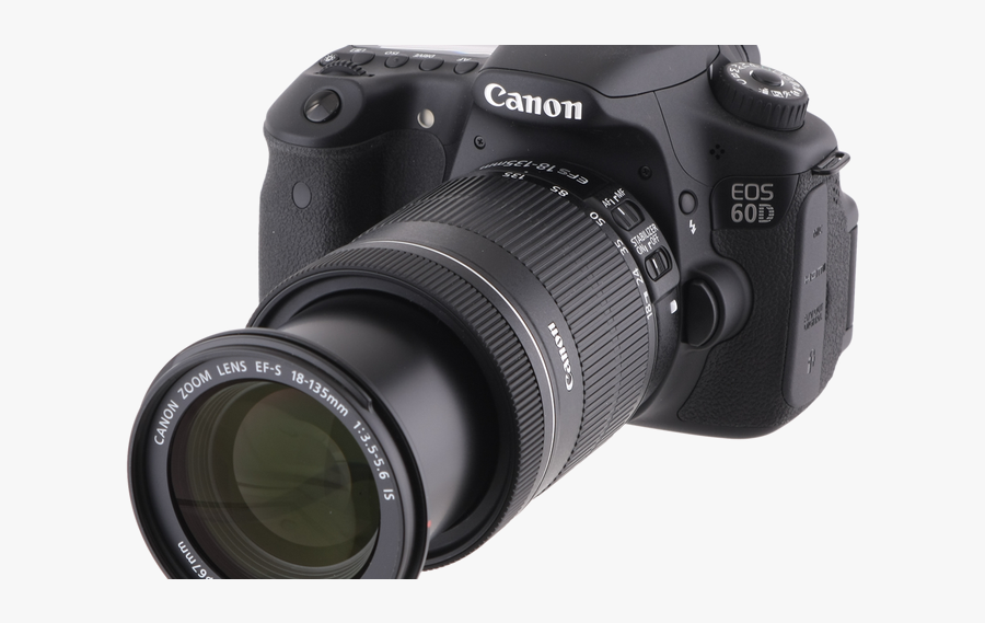 Transparent Canon Camera Clipart - Camera Canon Eos 60d, Transparent Clipart