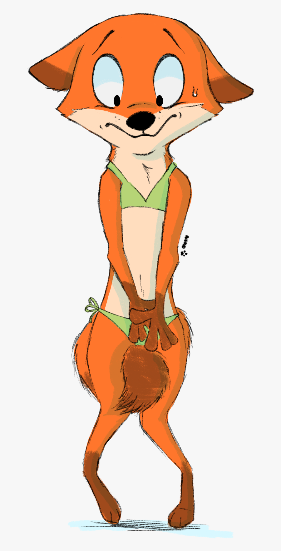 Sgtcarrotneko E Statistics - Nick Wilde E621, Transparent Clipart