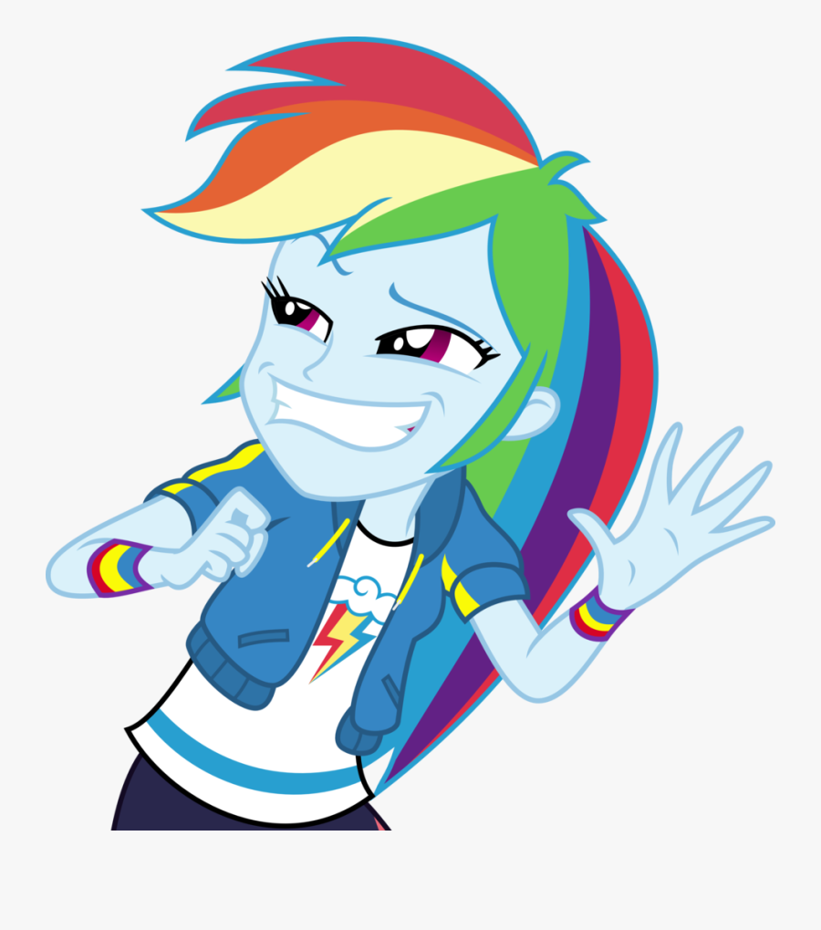 Aqua-pony, Clothes, Equestria Girls, Faic, - Dress Rainbow Dash Equestria Girl, Transparent Clipart