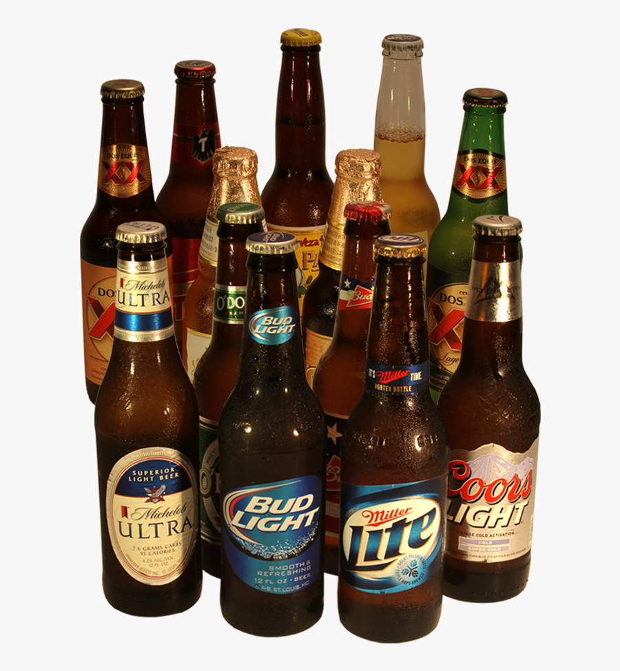 Michelada Prepared With Special Mix El Caporal Style - Miller Lite, Transparent Clipart