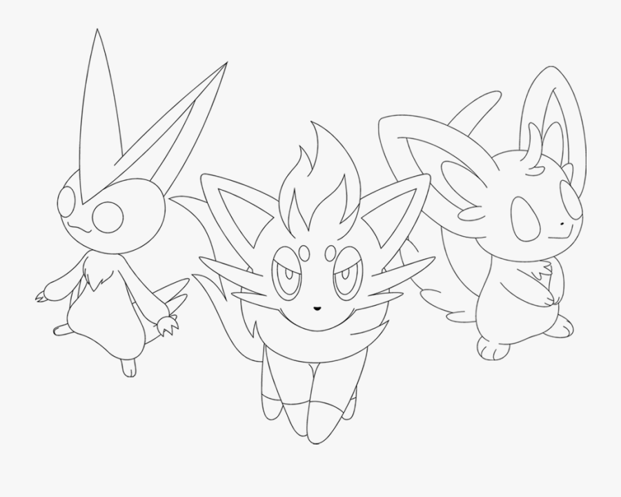 Pokemon Black And White Printables Free Download - Black And White Coloring Pages, Transparent Clipart