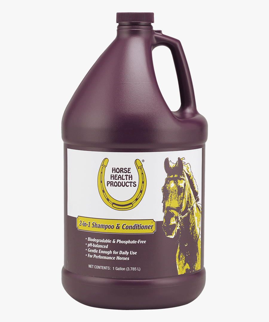 In Horse Health - 2 In 1 Shampoo & Conditioner Horse Health Products, Transparent Clipart