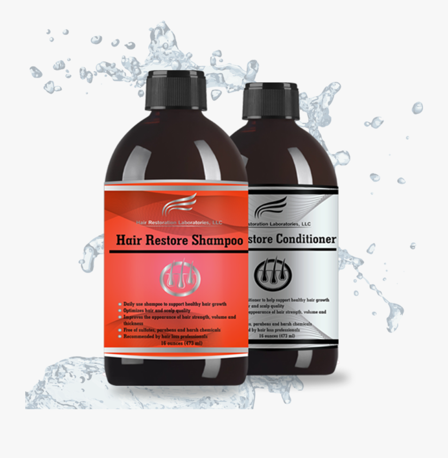Hair Restoration Laboratories Shampoo, Transparent Clipart