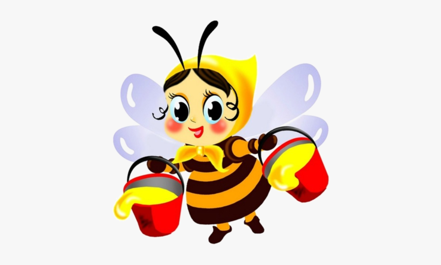 Abelha Png Pictures - Фото Пчелки На Цветке, Transparent Clipart