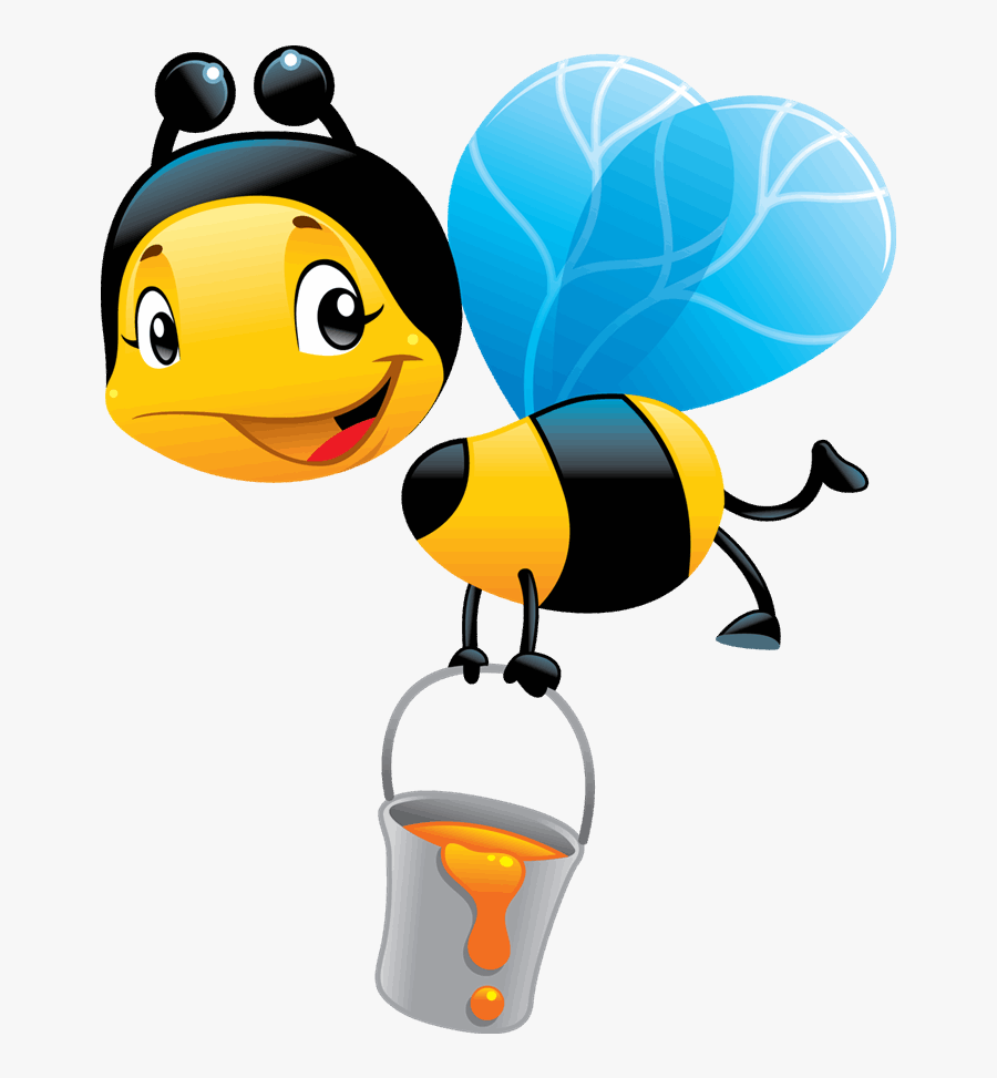 Transparent Abeja Clipart - Api E Miele Disegni, Transparent Clipart