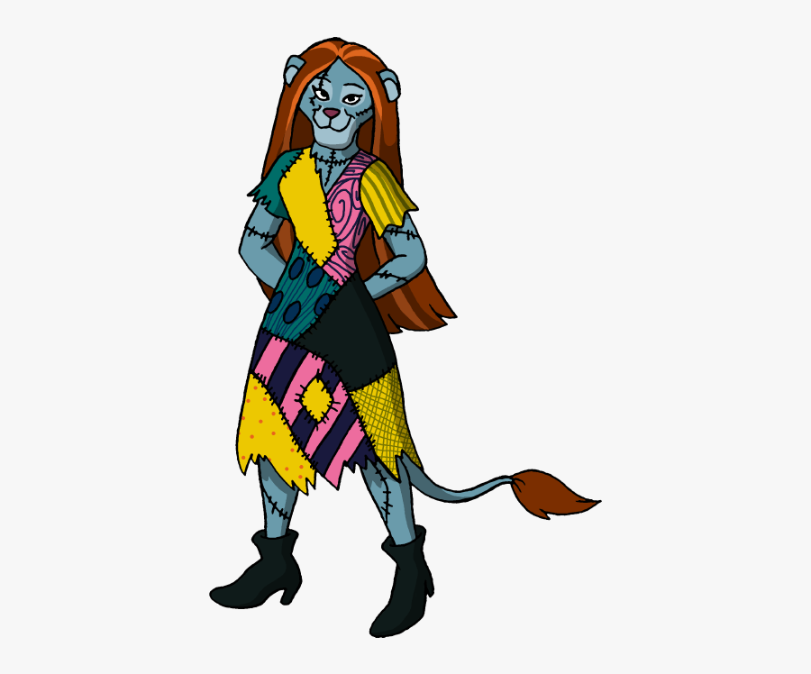 Clipart Moon Nightmare Before Christmas - Cartoon Sally Nightmare Before Christmas, Transparent Clipart