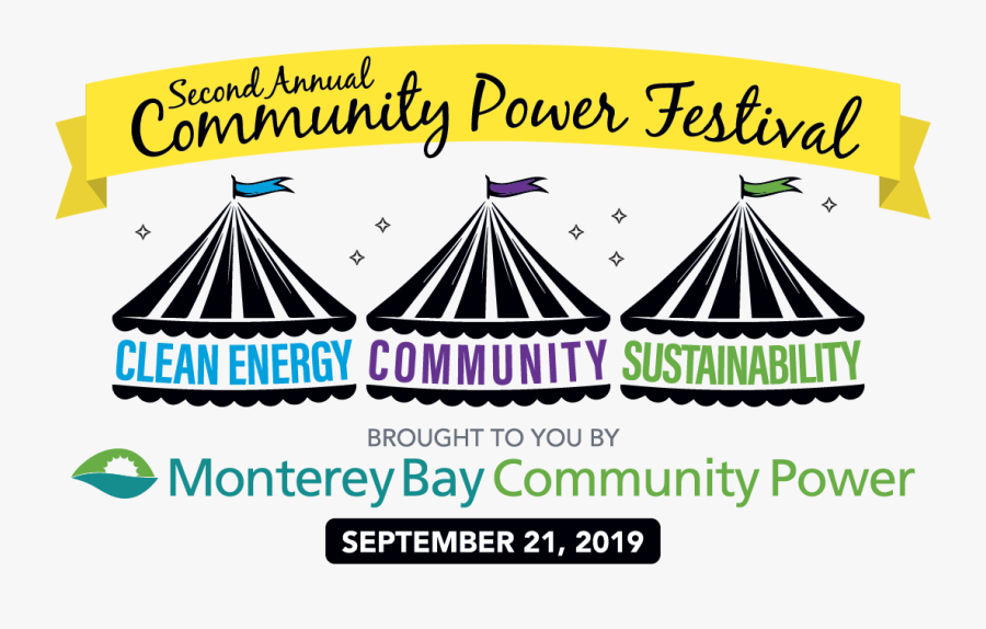Monterey Bay Community Power Festival, Transparent Clipart