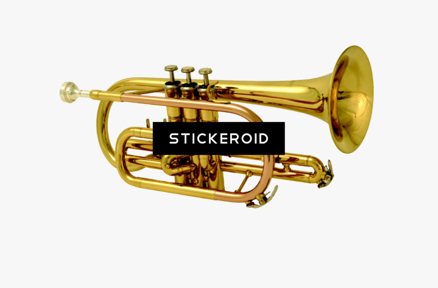 Download Instrument Cornet Full - Brass Band Instruments Png, Transparent Clipart