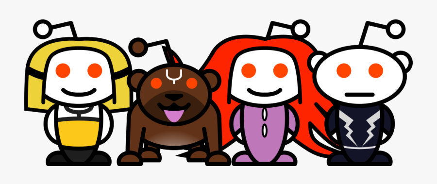 Transparent Background Version - Reddit Alien, Transparent Clipart