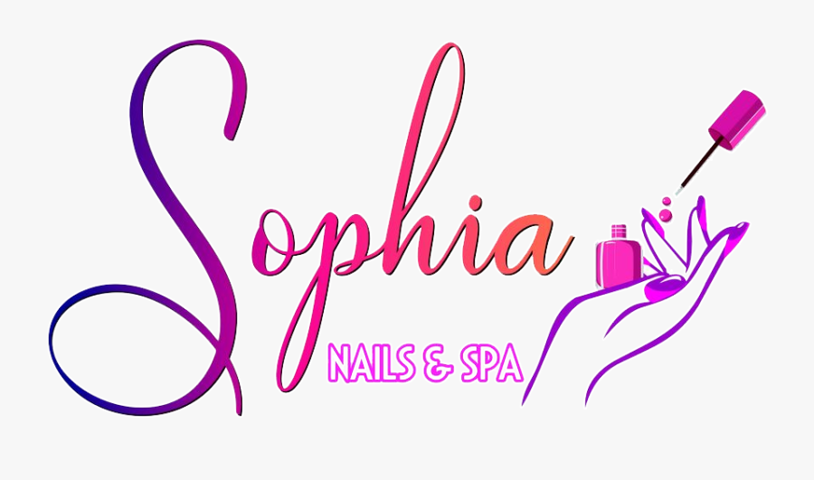 Nails Logos Sophia Spa - Nail Salon Nails Logo Png, Transparent Clipart